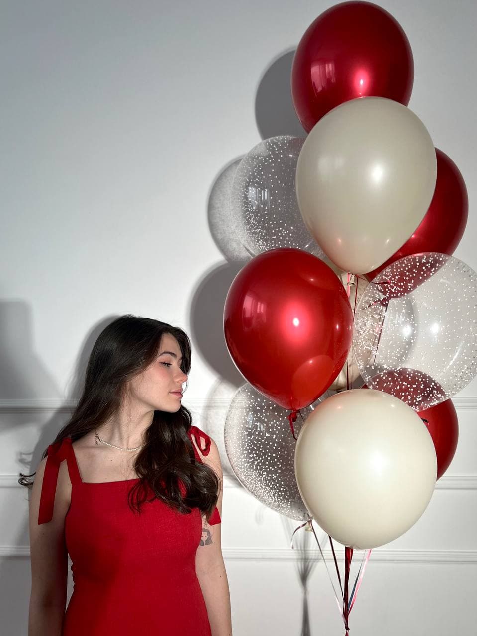 Фонтан из шаров «Red Bow»