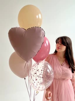 Фонтан из шаров «Роза»