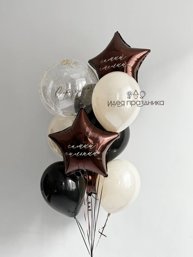 Фонтан из шаров «Самый самый» Фонтан из шаров «Самый самый»