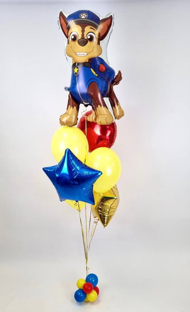 Фонтан из шаров «Щенок Чейз» Фонтан из шаров «Щенок Чейз»