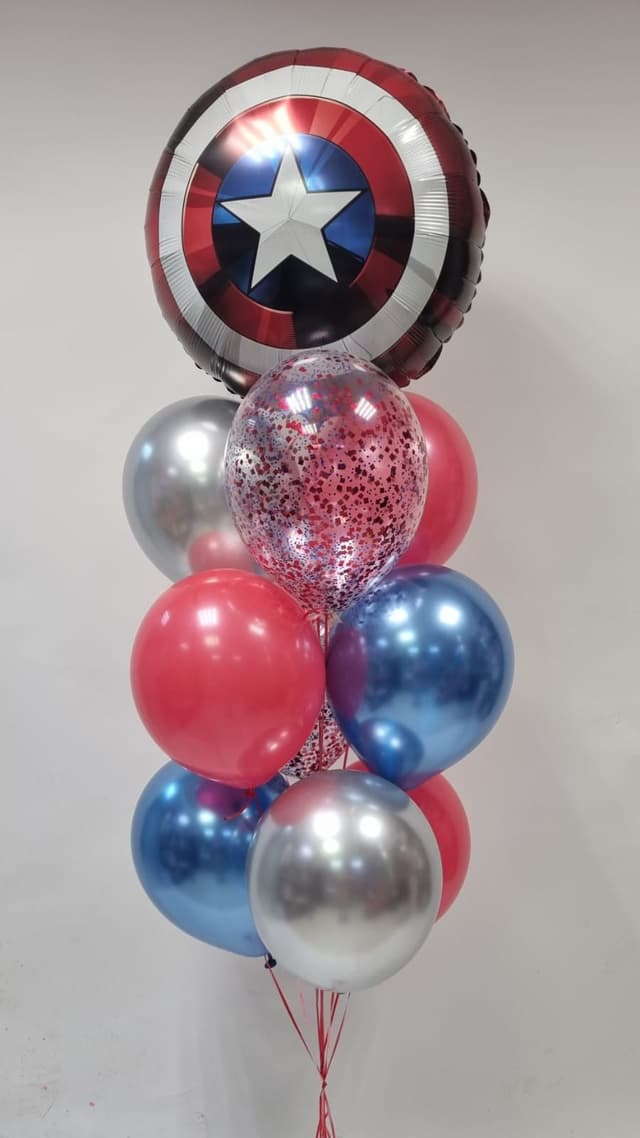 Фонтан из шаров "Щит Кепа" Фонтан из шаров "Щит Кепа"