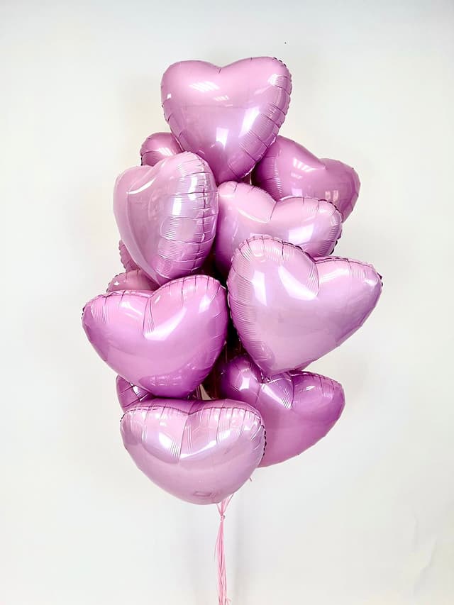 Фонтан из шаров "Сердца" Фонтан из шаров "Сердца"