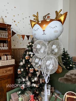 Фонтан из шаров «Северный друг»