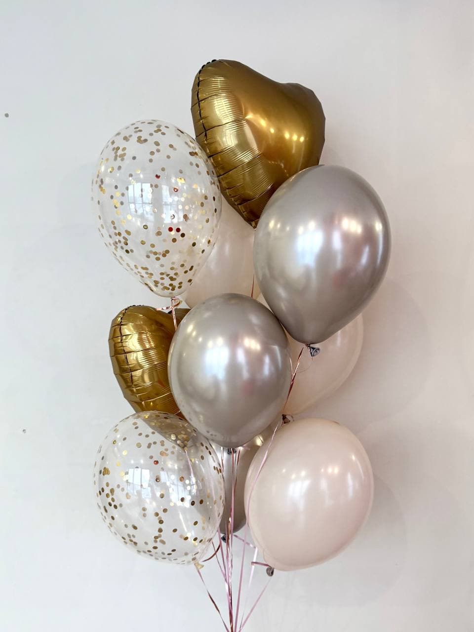 Фонтан из шаров «Шампань»