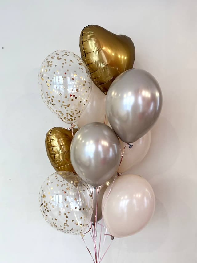 Фонтан из шаров «Шампань» Фонтан из шаров «Шампань»