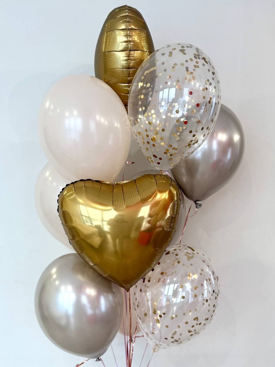 Фонтан из шаров «Шампань»