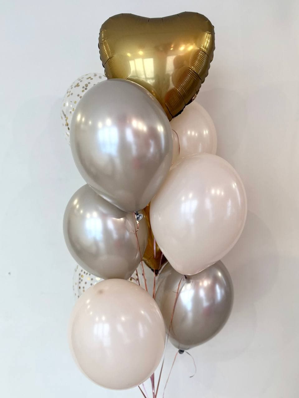 Фонтан из шаров «Шампань»