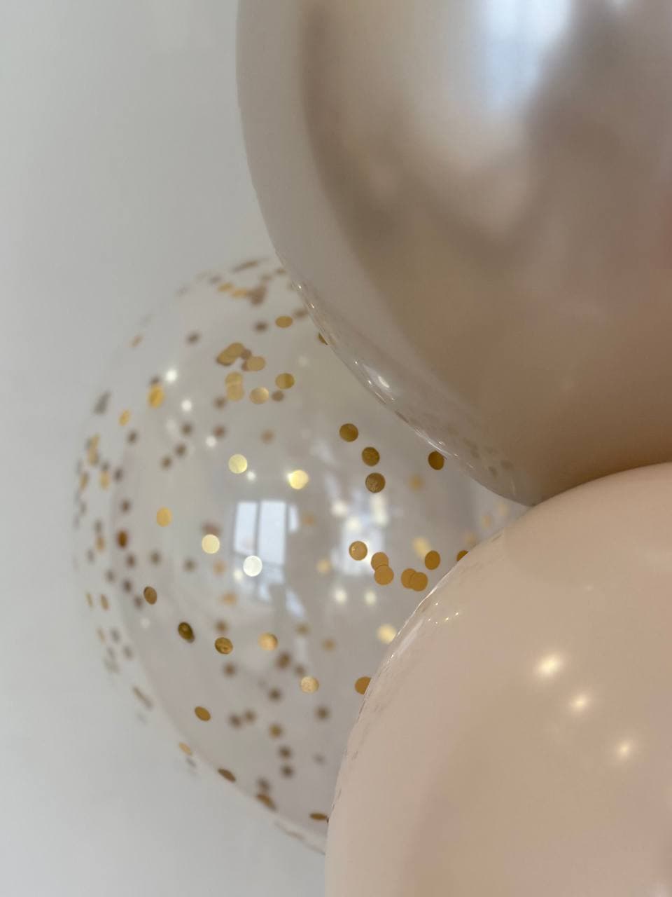 Фонтан из шаров «Шампань»