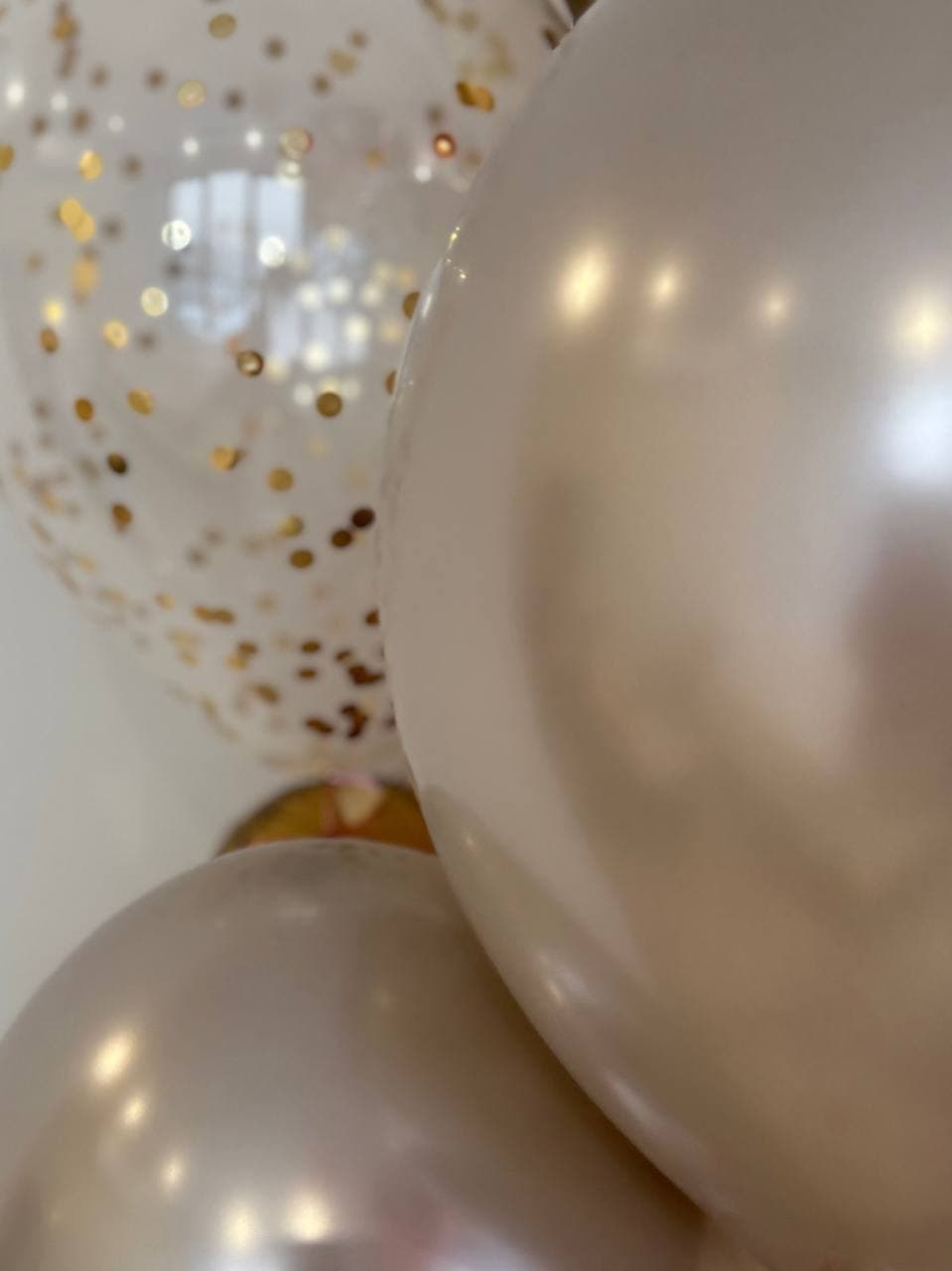 Фонтан из шаров «Шампань»