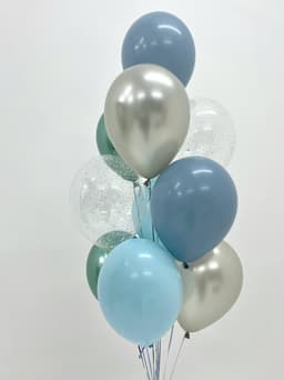 Фонтан из шаров «Снежный»