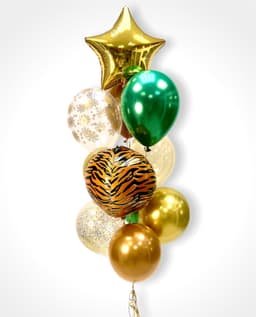 Фонтан из шаров "Тигриный"