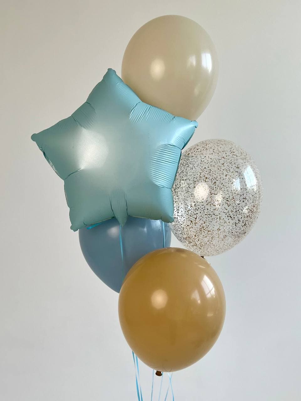 Фонтан из шаров «Утренний Латте»