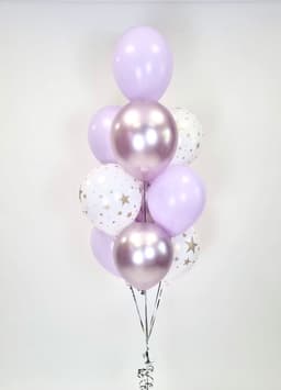 Фонтан из шаров "Звездная дымка" (2)