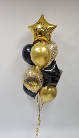 Фонтан из шаров "Звезды"