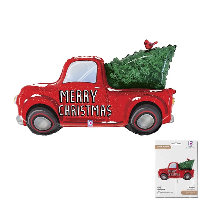 G 40 / 119 см Новогодняя машина в упаковке / Christmas car G 40 / 119 см Новогодняя машина в упаковке / Christmas car