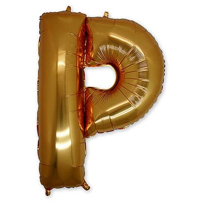 Г БУКВА Р 40"/ 100 см Gold Г БУКВА Р 40"/ 100 см Gold