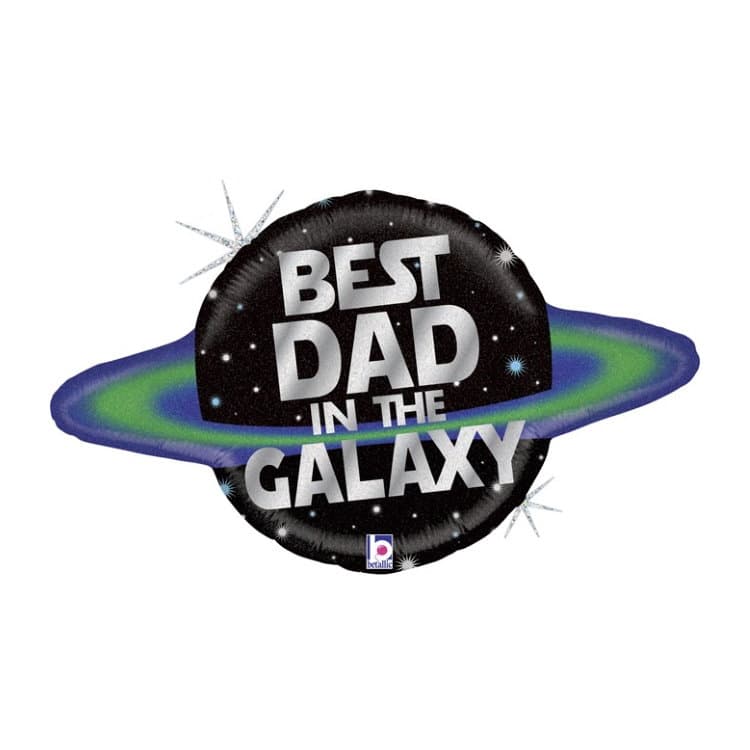 G Шар (31"/79 см) Фигура Лучший Папа в Галактике
