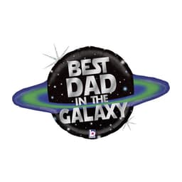 G Шар (31"/79 см) Фигура Лучший Папа в Галактике