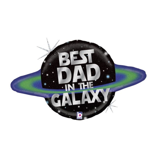 G Шар (31"/79 см) Фигура Лучший Папа в Галактике G Шар (31"/79 см) Фигура Лучший Папа в Галактике