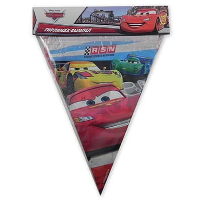 Гирл-вымпел Disney Тачки/360см