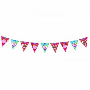 Гирлянда-флажки Пеппа,3м