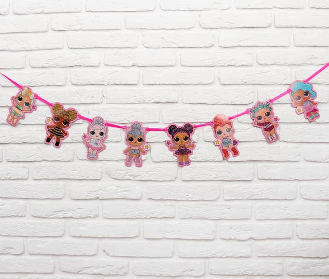 Гирлянда «Куклы ЛОЛ», 230 см Гирлянда «Куклы ЛОЛ», 230 см