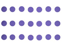 Гирлянда н/нитке Круги фиолетовый 2,2м