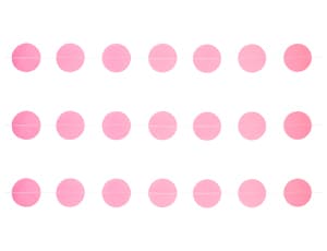 Гирлянда н/нитке Круги розовые 2,2м