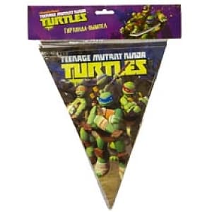 Гирлянда-вымпел Черапашки-Ниндзя 360 см/А