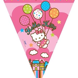 Гирлянда-вымпел Hello Kitty