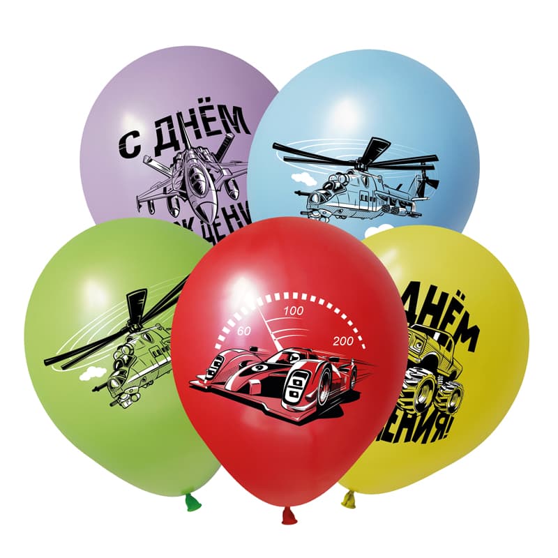 К 12 / 30 см Детская техника, Ассорти Пастель