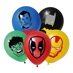 К 12 / 30 см Супергерои, Ассорти Пастель 2 ст.