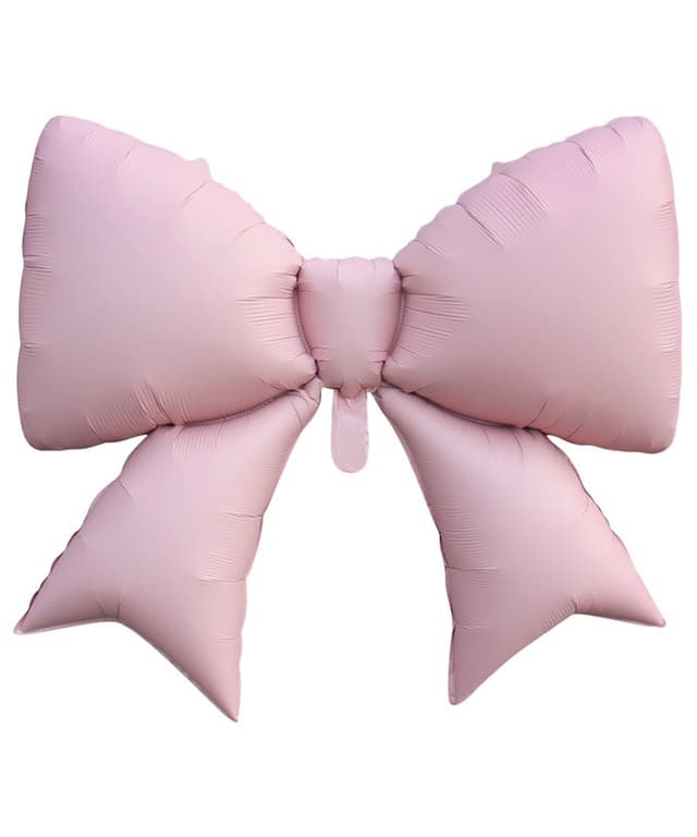 К ФИГУРА Бант розовый сатин 39"/98см К ФИГУРА Бант розовый сатин 39"/98см