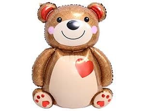 К ФИГУРА Мишка с сердцем / 84 см К ФИГУРА Мишка с сердцем / 84 см