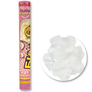 Хлопушка Бумфети 40см Лепестки роз белые Хлопушка Бумфети 40см Лепестки роз белые