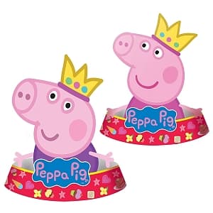 Колпак фигурный Пеппа-принцесса/6шт Колпак фигурный Пеппа-принцесса/6шт