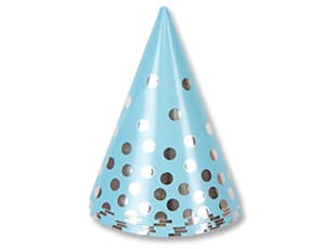 Колпак Горошек серебряный 6шт Колпак Горошек серебряный 6шт