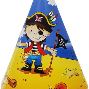Колпак Маленький пират/6шт/