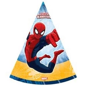 Колпак Marvel Человек-Паук 6шт/G Колпак Marvel Человек-Паук 6шт/G