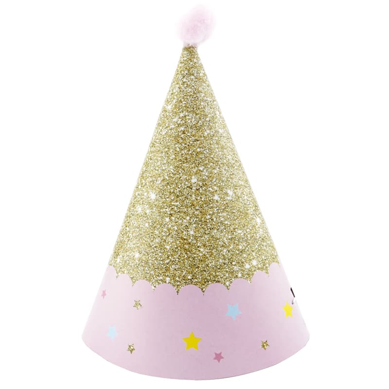 Колпаки с помпонами "Именинница Принцесса"