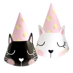 Колпаки с ушками "Кошка Мэри" / набор 6 шт. /