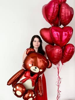 Композиция из шаров «14 февраля»