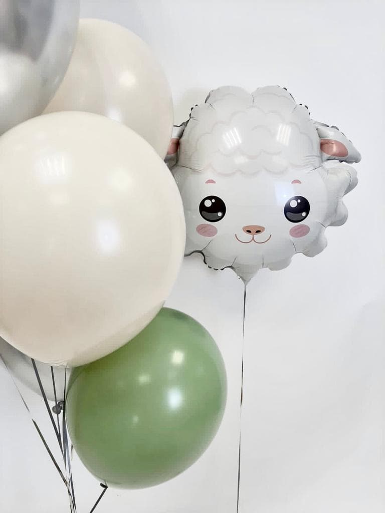 Композиция из шаров "Барашек"