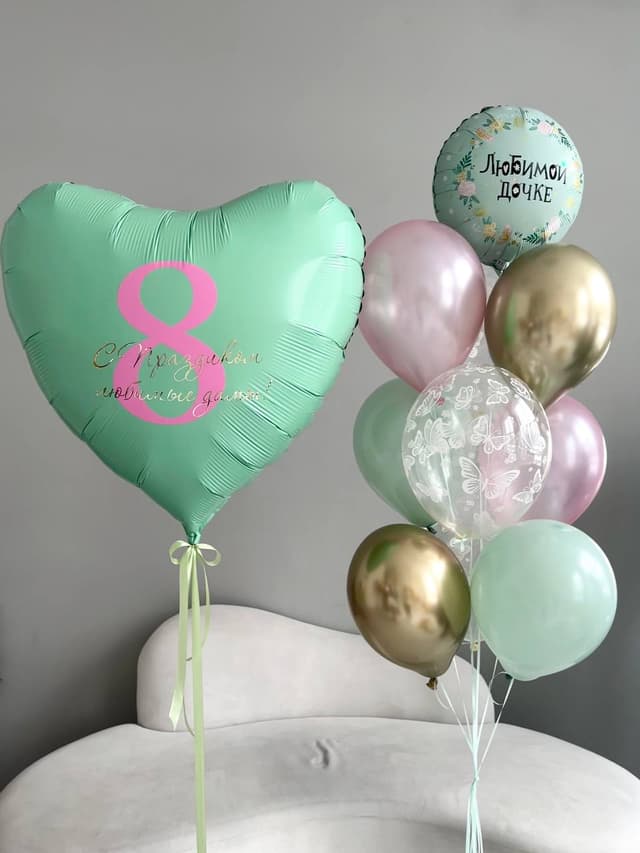 Композиция из шаров «Дочь» Композиция из шаров «Дочь»