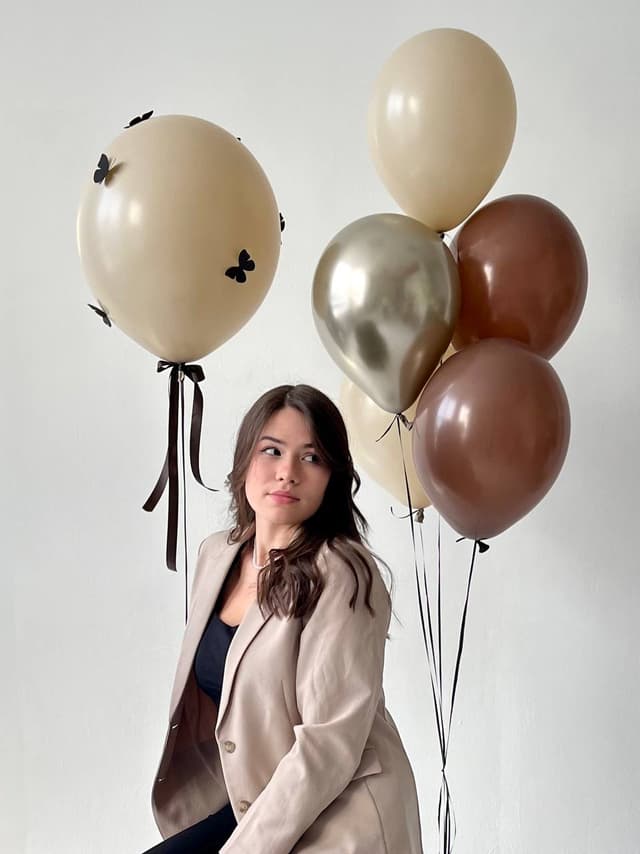 Композиция из шаров «Элегантный стиль» Композиция из шаров «Элегантный стиль»