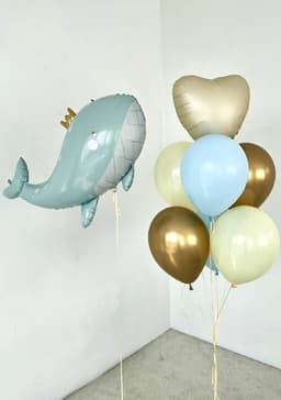 Композиция из шаров «Китенок»