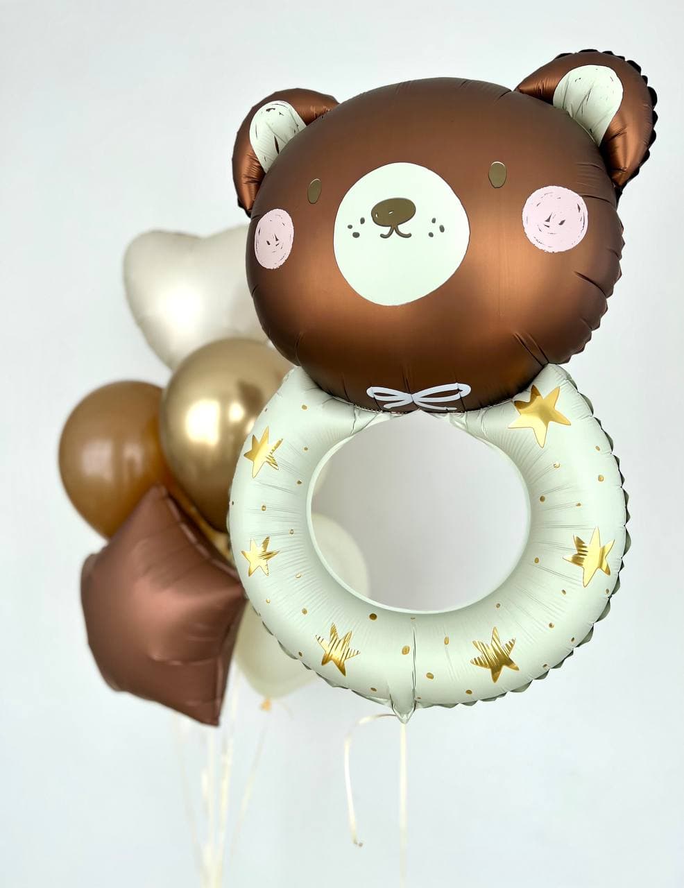 Композиция из шаров «Любимая погремушка»