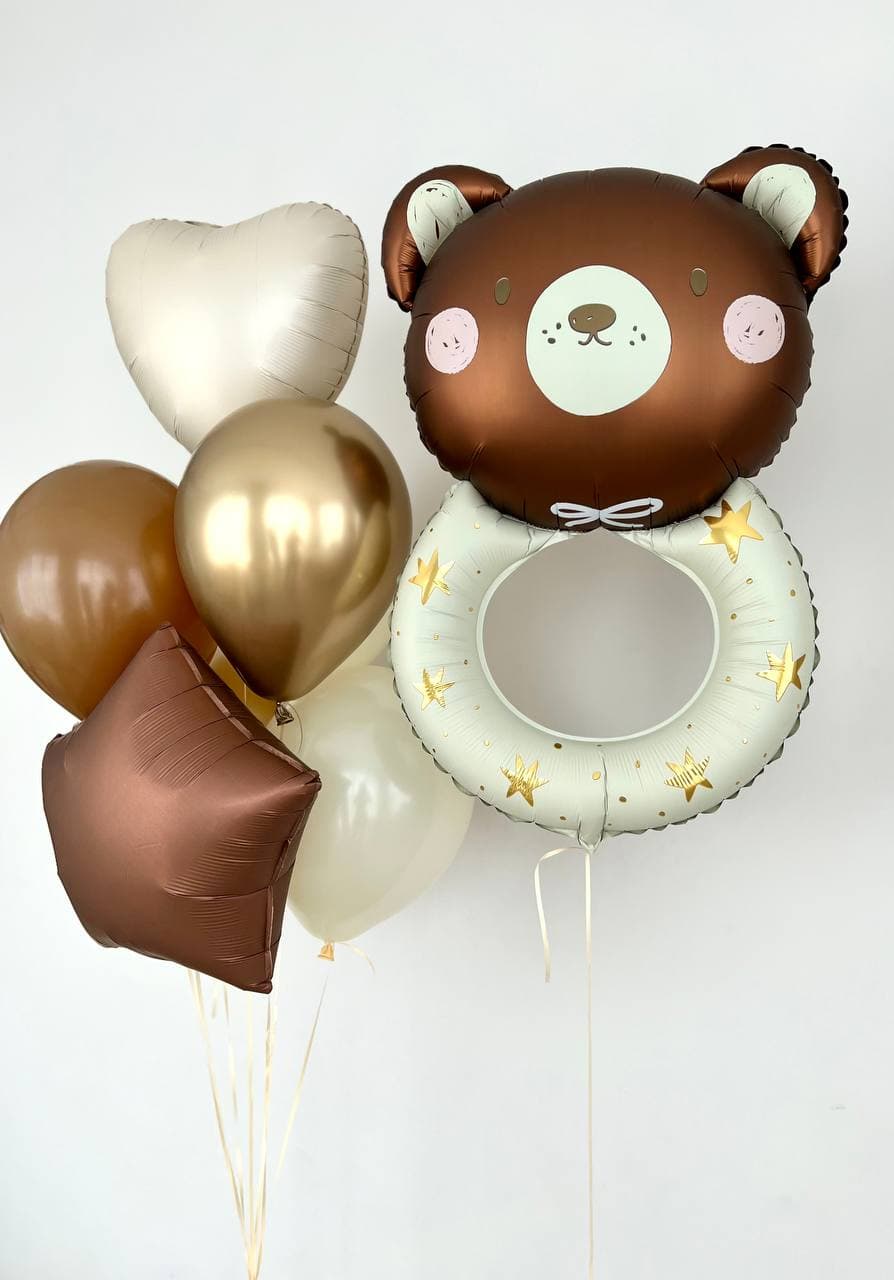 Композиция из шаров «Любимая погремушка»