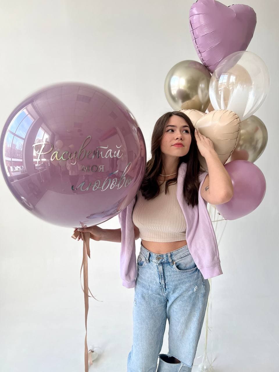 Композиция из шаров «Мечты о Провансе»