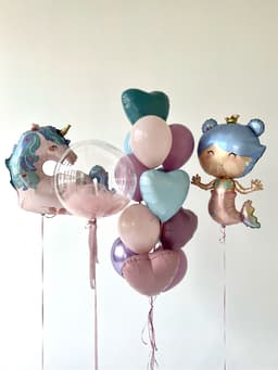 Композиция из шаров «Морская сказка»